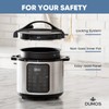 DUMOS 16-in-1 Electric Pressure Cooker 8 QT Stainless Steel Multi