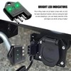 BWBWND 4 Pin Trailer Wiring Tester, 4-Way Straight Trailer Light