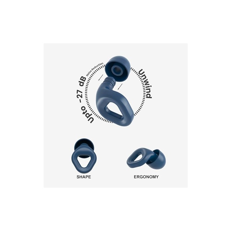 zenz- Tapones para los oídos Zenz Unwind para dormir con
