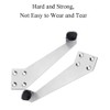TopHomer 2 Pcs Over Head Door Stop, 90 Degree Door