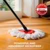 O-Cedar EasyWring Spin Mop Head Refill (Pack of 6)