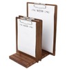 Olympia Menu Clipboard A4, Brown, Menu Presentation Clip Board, MDF,