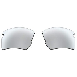 Oakley Flak 2.0 XL Rectangular Replacement Sunglass Lenses, Prizm Chrome Polarized, 59 mm