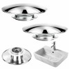 ACKKOR 2 Pcs Universal Pop Up Sink Plug Replacement, 66mm
