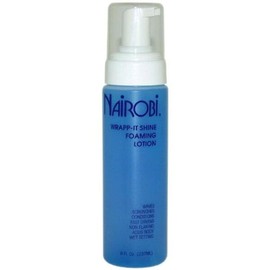 Nairobi 나이로비 랩잇 샤인 포밍 로션, 8온스 [8 Fl Oz (Pack of 1)] Nairobi Wrap-It Shine Foaming Lotion, 8 Fl Oz (Pack of 1)