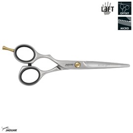 JAGUAR Haarschere PRE STYLE RELAX LEFT 5.25" | Linkshänder Friseurschere im Offset-Design | mattiert | Made in Germany