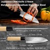 6.7" Santoku Knife, High Carbon Stainless Steel, Made in Japan