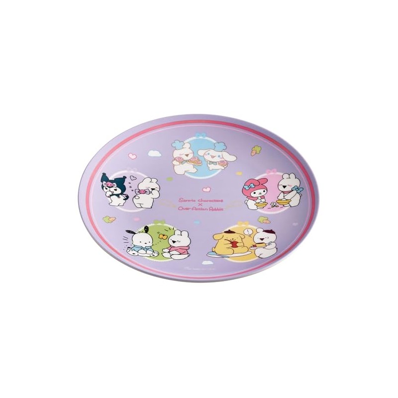 Skater MPL20P-A Melamine Plate, 7.9 inches (20 cm), Dish, Stylish,