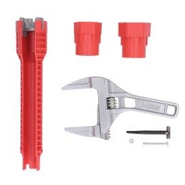 8 In 1 Faucet Sink Installer Multifunction Plumbing Installation Tool for Toilet Kitchen Plumbing Repair Installation