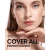SKINTIFIC Full Coverage Cushion Foundation, Weightless, Skin Fit, Satin Glow