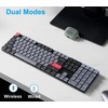 Keychron K5 Pro QMK/VIA Custom Wireless Mechanical Keyboard, Hot-Swappable Full