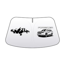 Subaru Forester New Model 6th Generation Windshield Sunshade Subaru New Forester Sunshade UV Protection Car Protection Interior Accessory Easy Installation Storage Bag Included (Forester 2025