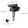 sourcing map Forstner Drill Bit 78mm (3-1/16") Tungsten Carbide Wood