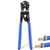 OURU 2 IN 1 Ratchet Pex Crimping Tool Pliers Cinch