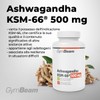 GymBeam Ashwagandha KSM-66 Capsules - Effective Plant Extract, Indian Ginseng,