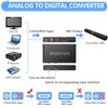 CAMWAY Analog to Digital Audio Converter - 3.5mm to ARC,
