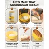 Sourdough Bread Baking Supplies 34 OZ Sourdough starter kit with