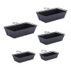 Extreme Beauty 5 Moldes Antiadherente Hornear Reposteria Pan Pasteles Panqu
