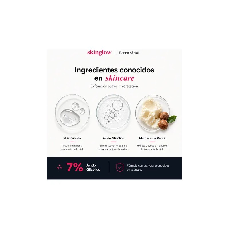 2 Pack Crema Corporal Aclarante Antimanchas Ácido Glicólico