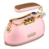 SALAV IS-900 2-in-1 Retro Handheld Garment Steamer and Iron, Ceramic