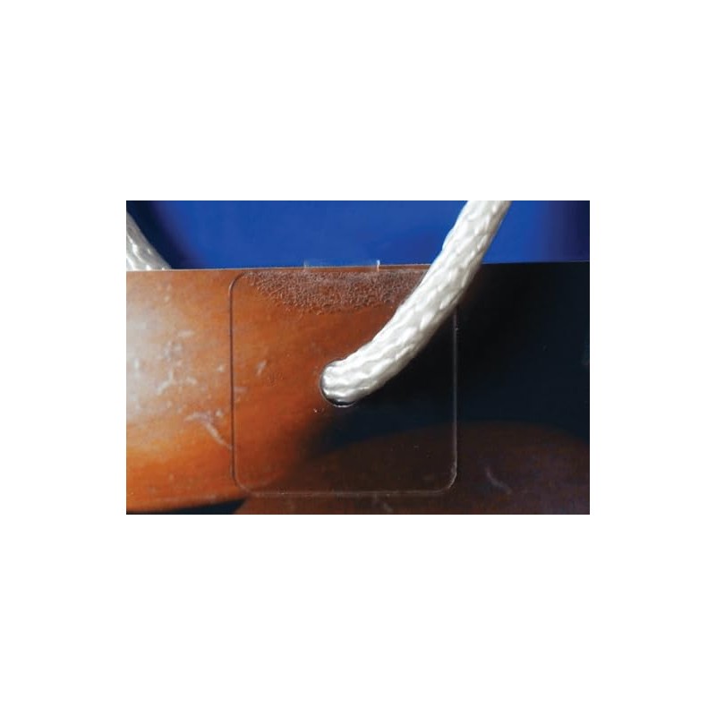 Banner Ups PolyTabs - Crystal Clear BAN062 - Adhesive Grommet