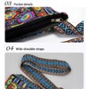 WYSJYBHJ Embroidered Shoulder Crossbody Bag,Hippie Travel Crossbody Bag, Hippie Travel