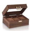 Baskiss Wooden Watch Case, Watch Storage Box, Collection Case, Watch