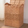 Apostle Rectangular Woven Laundry Hamper with Lid - Spacious Wicker