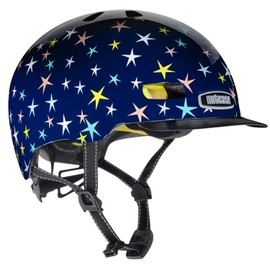 Nutcase Unisex Youth Little Nutty - Stars Are Born Helmet, Multicoloured, XS