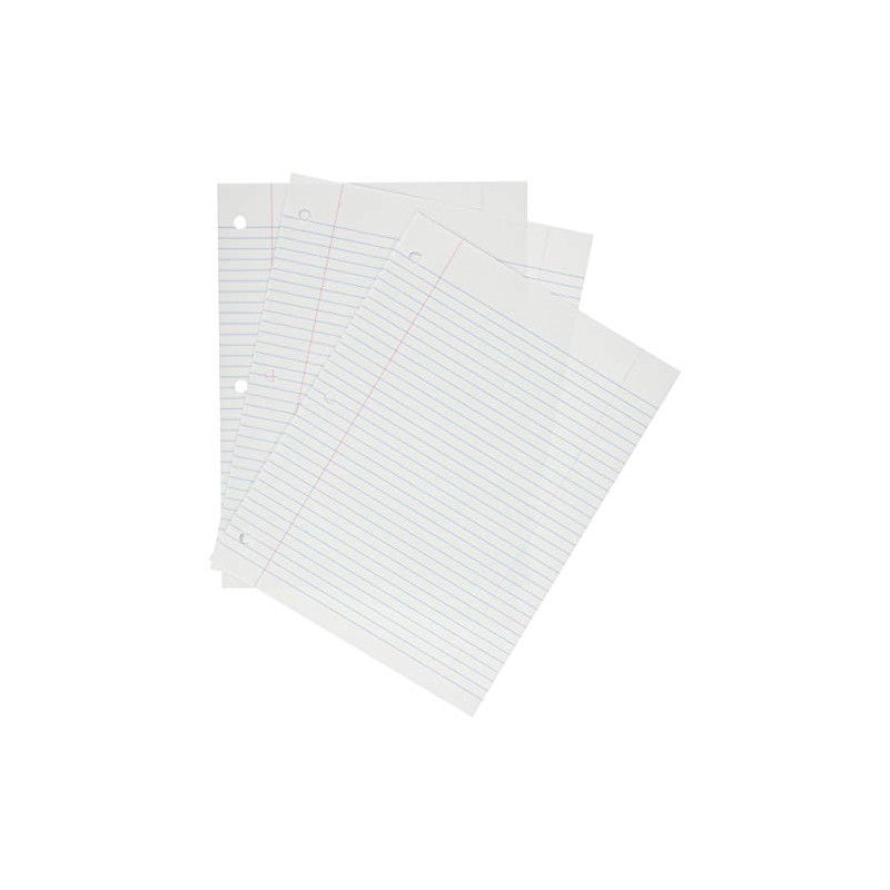 Sparco 82124-Papel de relleno para padres, reglas universitarias, 16 libras,