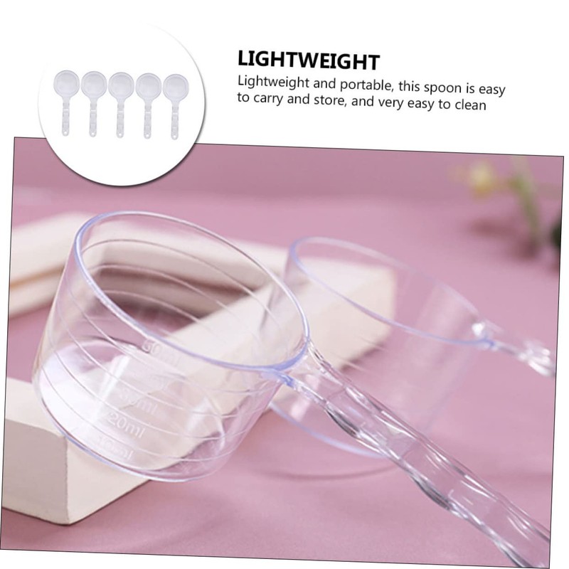 Mikinona 5pcs Facial for Masks Skin Care Measuring Spoon Practical