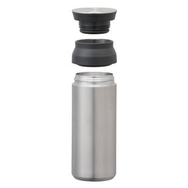 KINTO 20942 Travel Tumbler, 16.9 fl oz (500 ml), White, Double Layer Vacuum Structure, Heat and Cold Retention