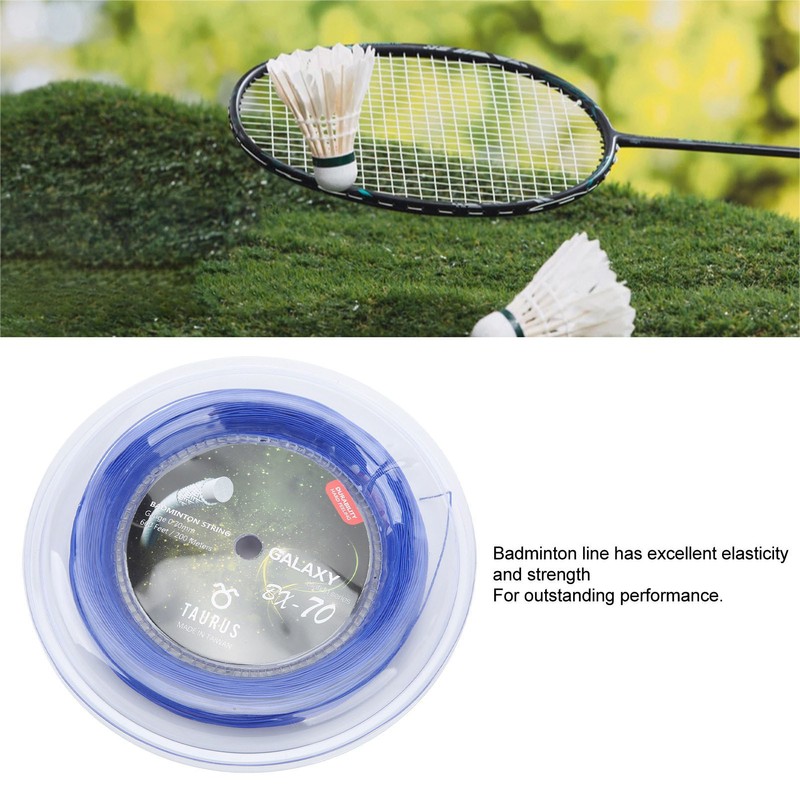 POWERTI BX70 Badminton Rackets String High Elastic Nylon Badminton Racquet