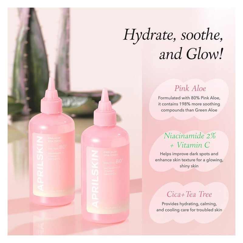 APRILSKIN [APRILSKIN]Pink Aloe Vita Toner 250ml