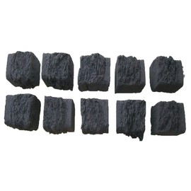 20 Medium Gas Fire Coals. Replace Old Coals. Gas Fire, Fire Pit - by Firebrand Direct