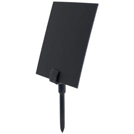 Securit 20 x Black Plastic Spike Chalkboard Spike Holder