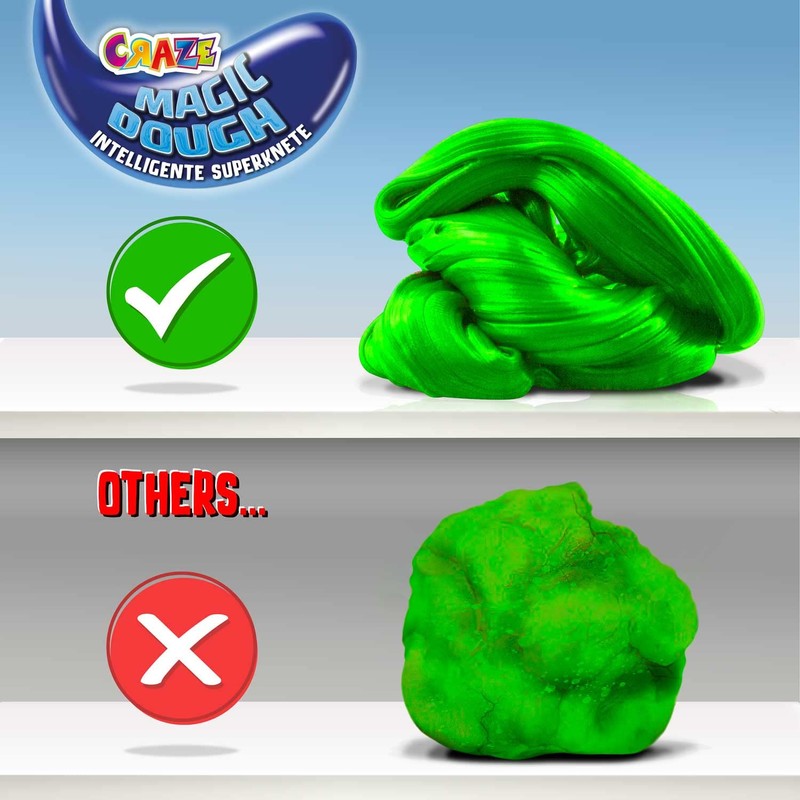 Craze Magic Dough, Intelligent Plasticine