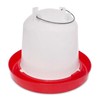 Little Family Members Chicken Waterer 1.5-Gallon Metal Handle Poultry Drinker