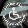1 x Sticker Disabled Army Veteran Not All Disabilities are