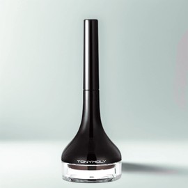 Tony Moly White Gel Eyeliner Long Brush, No. 3 Pearl Brown, 1 pc. / 토니모리 백젤 아이라이너 롱 브러쉬, 3호 펄브라운, 1개