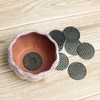 UUYYEO 100 Pieces Flower Pot Hole Mesh Pad Bottom Grid
