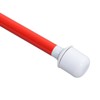 Folding Blind Cane Anti Slip Handle Red White Aluminium Light