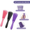 Hair Brush with Hair Styling Comb Set, Detangling Hair Brushes