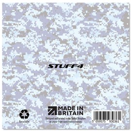 Stuff4 Unisex-Youth 6th Birthday Card, Happy Birthday, 145mm x 145mm, Envelope Included, Blank Inside, Made in UK