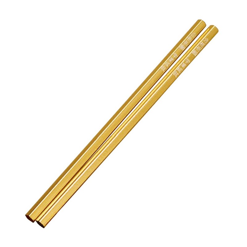 Cypress Eagle A-854-B Gold Passing Pentagonal Pencil with Pentagonal Shaft