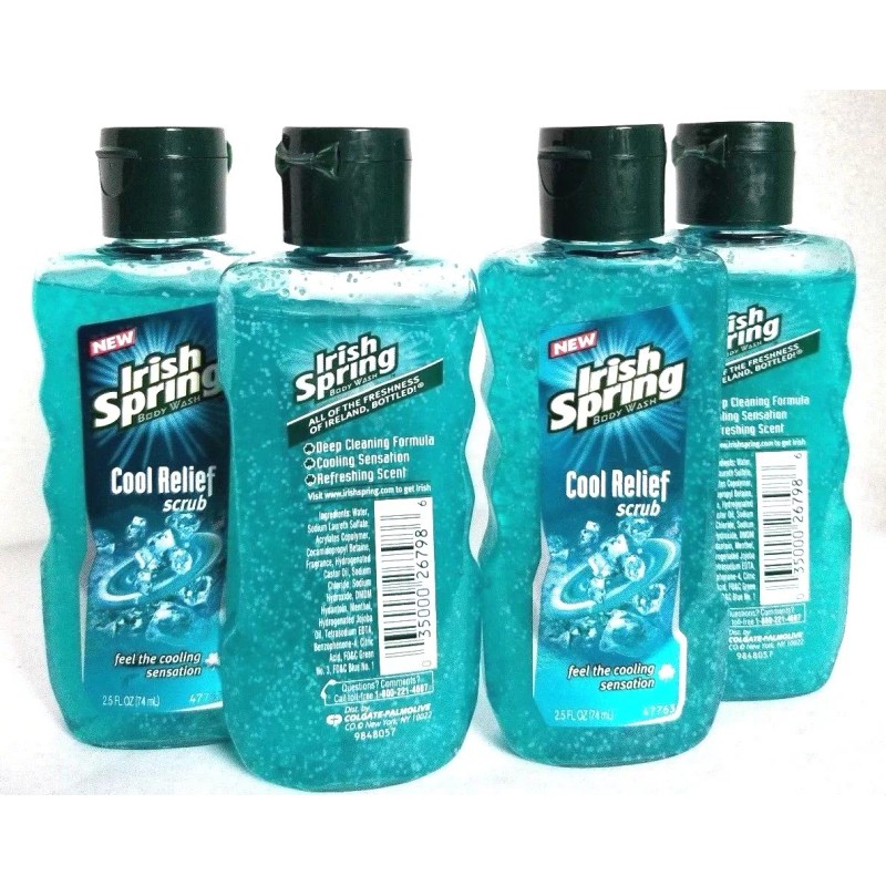 Irish Spring 4 pack IRISH SPRING Body Wash COOL RELIEF
