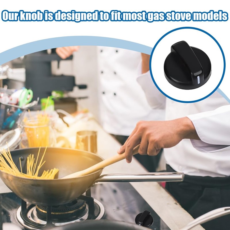 SGERUFZ Pack of 5 Plastic Kitchen Knobs