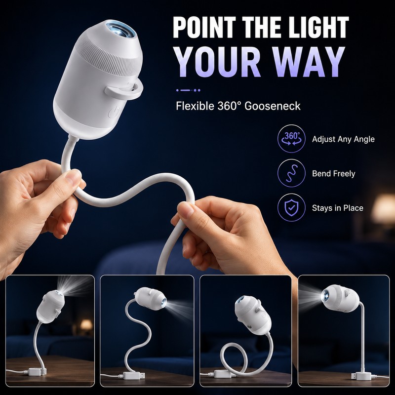 24 Films USB Starry Sky Projector for Room & Car