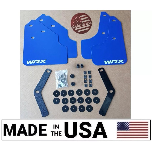 StreetRays [Originals] [SR] 08-11 Mud Flaps Set BLUE w/ Hardware