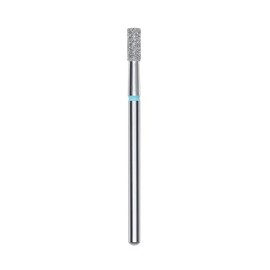 STALEKS PRO Expert Diamond Nail Drill Bit (Cylinder, Blue, 2.5mm Head / 6mm WP) – Medium Abrasiveness for Delicate Cuticle Polishing & Skin Processing in Hardware Manicure/Pedicure